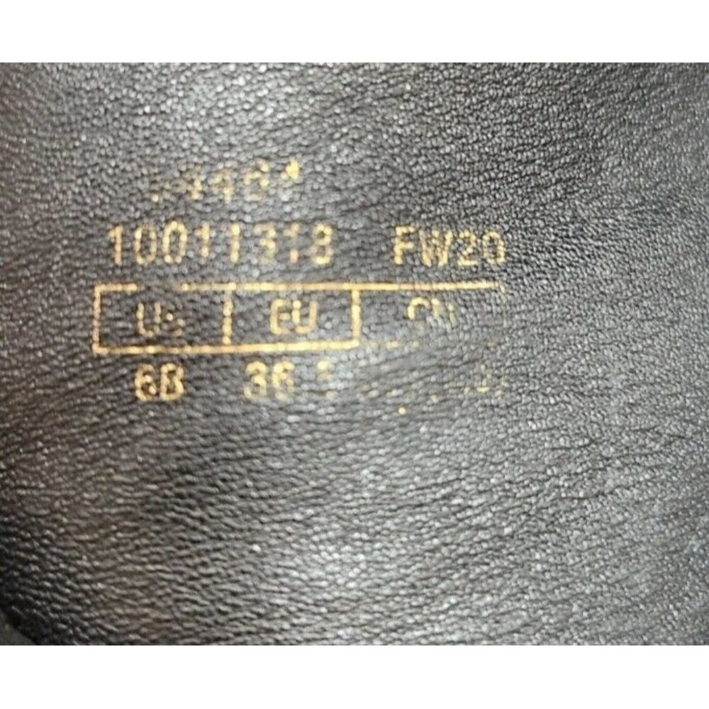 $850 STUART WEITZMAN Reserve Boot OVER THE KNEE SUEDE BOOT BLACK Size 6
